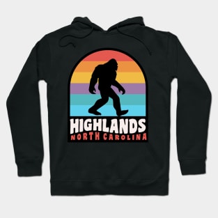 Highlands North Carolina Bigfoot Sasquatch Nantahala National Forest Hoodie